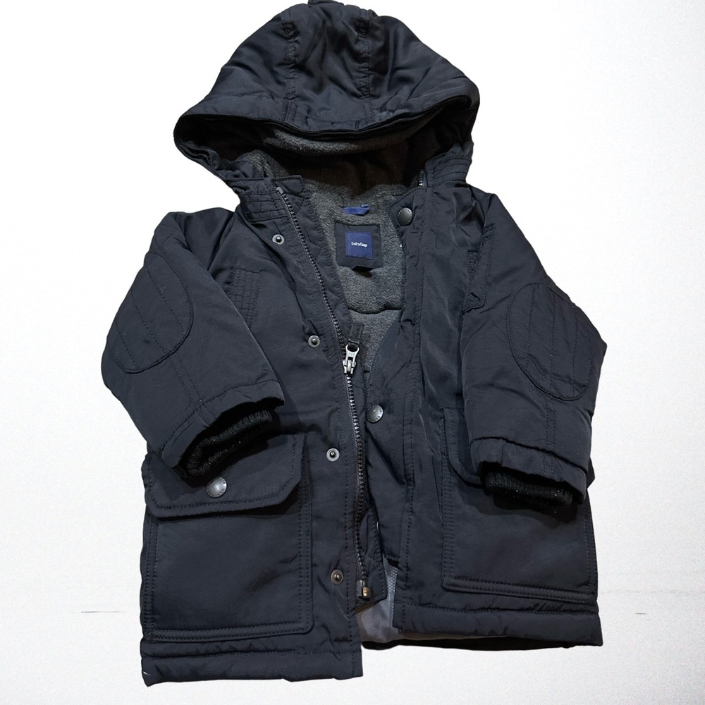 BABY GAP PUFFER / INSIDE FLEECE COAT